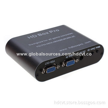 YPbPr to VGA Converter, Can be Compatible with All CRT Monitor, LCD Monitor Current in Market